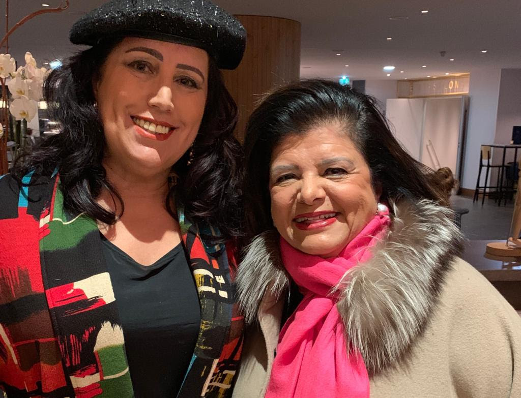  A empresária Rosana Marques e Luiza Helena Trajano na  Felinju 2019 (Foto: Divulgação)